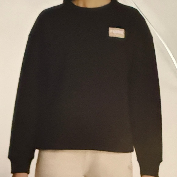 Puma Tops - Puma Logo Women’s Crewneck Pullover‎ Fleece Sweatshirt Sz L